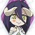 Isekai Quartet 2 Trading Acrylic Keychain ver.A: Albedo