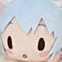 Evangelion Nesoberi Keychain Mascot: Ayanami Rei