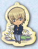 main photo of Detective Conan Waka Keychain: Amuro (lotus)
