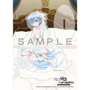 main photo of Re:ZERO -Starting Life in Another World- Acrylic Stand /Wedding: Rem