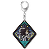 photo of VETCOLO Demon Slayer Glitter Acrylic Keychain: Obanai Iguro