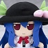 Touhou Project Plush Series 44: FumoFumo Hinanai Tenshi