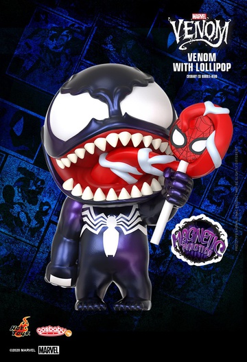 main photo of Cosbaby (S) Bobble-Head Venom With Lollipop