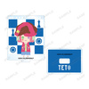 photo of No Game No Life Trading NordiQ Acrylic Stand: Teto