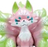suba-mascot of Tsubomi Fox Four Seasons Mascot Ball Chain: Medium safflower