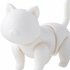 Cup Figure Magnekko Cat Mini Action Figure Vol.3: White cat skeleton fish