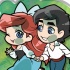 Pita! Deformed Disney Hero & Heroine Acrylic Stand: Ariel and Prince Eric