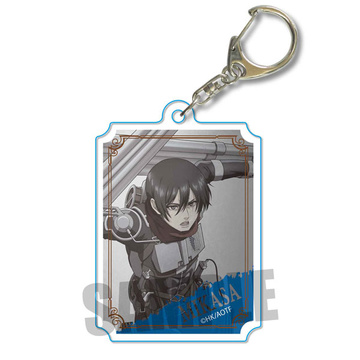 main photo of Wall Keychain Attack on Titan: Mikasa