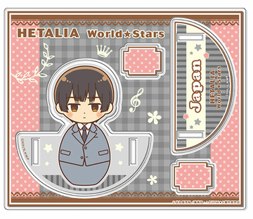 main photo of Hetalia World★Stars Yure Chara Acrylic Figure 03: Japan