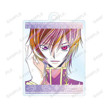 main photo of Code Geass: Lelouch of the Rebellion Trading Ani-Art clear label Acrylic Keychain: Lelouch
