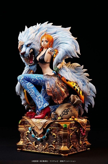 main photo of One Piece Log Collection Large Statue Nami