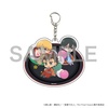 photo of Shingeki no Kyojin x GraffArt Cafe Deka Acrylic Keychain: Eren & Armin & Mikasa