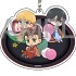 Shingeki no Kyojin x GraffArt Cafe Deka Acrylic Keychain: Eren & Armin & Mikasa