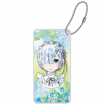 main photo of Re:ZERO -Starting Life in Another World- Komorebi Art Domiterior Keychain: Rem