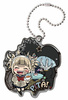 photo of Pita! Deforme My Hero Academia Film Crew Acrylic Keychain: Shigaraki & Toga & Dabi