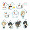 photo of Natsume Yuujinchou Trading Acrylic Stand Keychain: Nyanko-sensei eating ver.