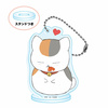 photo of Natsume Yuujinchou Trading Acrylic Stand Keychain: Nyanko-sensei eating ver.