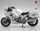photo of 1/12 Complete Model Motorcycle YAMAHA FJR1300P White Bike (Police HQ)