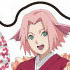 Chara Acrylic Figure Naruto & Boruto Hyakki Yagyou ver.: Sakura Haruno