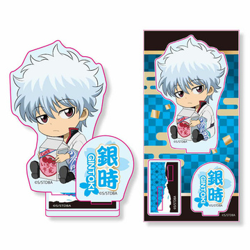 main photo of Gyugyutto Acrylic Stand Gintama: Gintoki