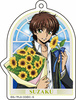 photo of Code Geass Re;surrection New Illustration Acrylic Keychain [Flower Bouquet Ver.]: Suzaku