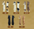 photo of Sakuna: Of Rice and Ruin Long Cat Collectible Miniature Figures: Tabby