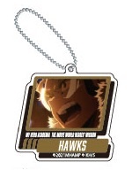 main photo of My Hero Academia THE MOVIE World Heroes Mission Trading Acrylic Keychain: Hawks