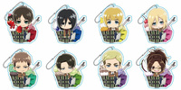 photo of Attack on Titan Trading Acrylic Keychain: Mikasa