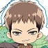 Attack on Titan Trading Acrylic Keychain: Jean