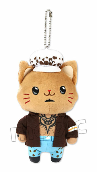 main photo of One Piece withCAT Eye Mask Plush Keychain: Trafalgar Law