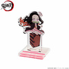 photo of Hapikuro! Demon Slayer Chokonto Nokkari Mini Chara Acrylic Stand: Nezuko Kamado