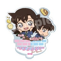 main photo of Chara and Bouquet Detective Conan Trading Acrylic Stand Collection: Ran & Shinichi