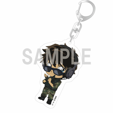 main photo of Detective Conan Trading Acrylic Keychain Survival Deformed: Matsuda