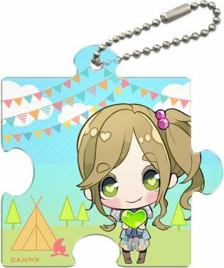 main photo of Yuru Camp Ai! Series Puzzle-shaped Clear Charm SD: Aoi Inuyama