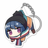 photo of Yuru Camp Acrylic Pinched Keychain: Rin Shima