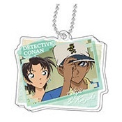 main photo of DecoFla Acrylic Keychain Detective Conan: Heiji & Kazuha