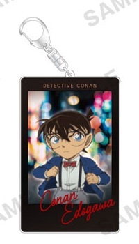 main photo of Detective Conan Chararium Photo Acrylic Keychain vol.3: Conan Edogawa