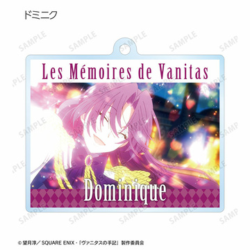 main photo of TV Anime The Book of Vanitas Trading Scene Photo Acrylic Keychain: Dominique