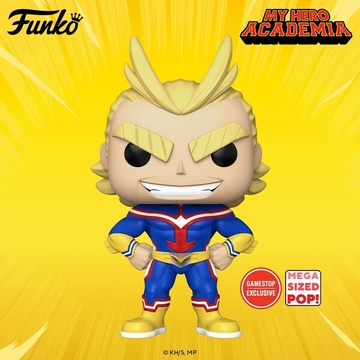 main photo of Mega Sized POP! Animation #1173 All Might 18-Inch Pop! Ver.