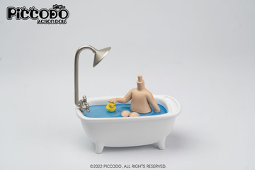 main photo of PICCODO Diorama Head Stand Bathtub Natural