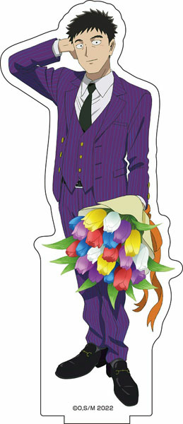 main photo of TV Anime Mob Psycho 100 III New Illustration BIG Acrylic Stand Suit ver.: Katsuya Serizawa