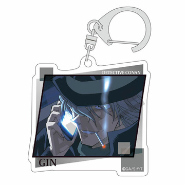 main photo of Detective Conan Trading Acrylic Keychain: Gin