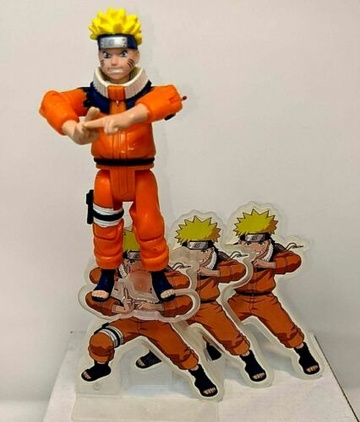 main photo of Naruto Battling Basic Figure Shadow Clone Jutsu Naruto Uzumaki