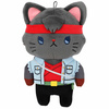 photo of Gintama withCAT Eye Mask Plush Keychain: Tosshi