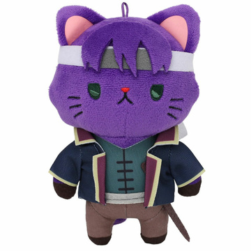 main photo of Gintama withCAT Eye Mask Plush Keychain: Takasugi Shinsuke