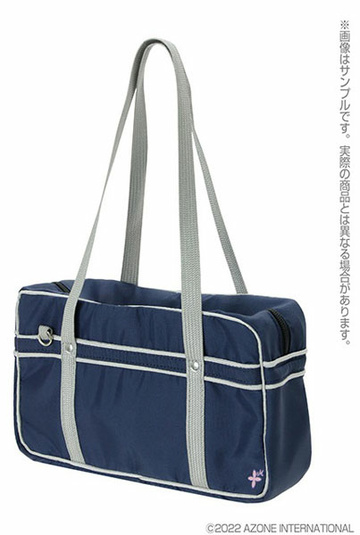 main photo of Kina Kazuharu School Uniform Collection Nylon School Bag (Navy)