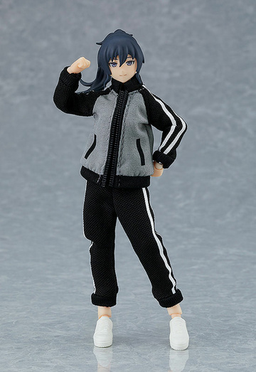 main photo of figma Styles Female Body (Makoto) with Tracksuit + Tracksuit Skirt Outfit