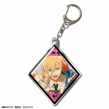 main photo of TV Anime Chainsaw Man Pukutto Metal Keychain: Power /A