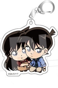 main photo of Detective Conan Acrylic Keychain Collection Playback: Ran & Shinichi