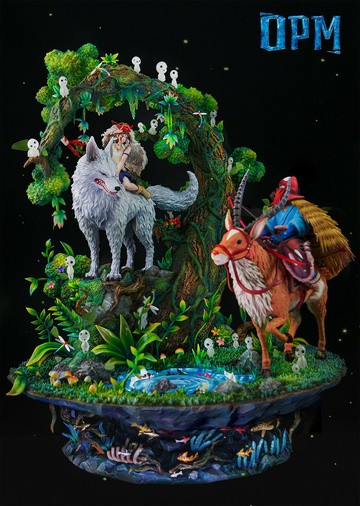 main photo of Hayao Miyazaki Series 004 Princess Mononoke